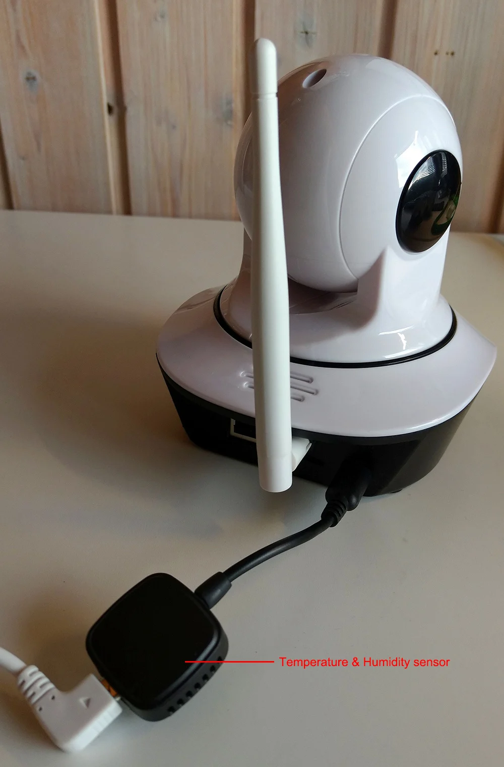 Датчик температуры и влажности, беспроводная ip-камера 1080p 720p HD, WiFi, купольная ИК-камера ночного видения P2P, радионяня, аудио, разговор, SD, CCTV, Onvif