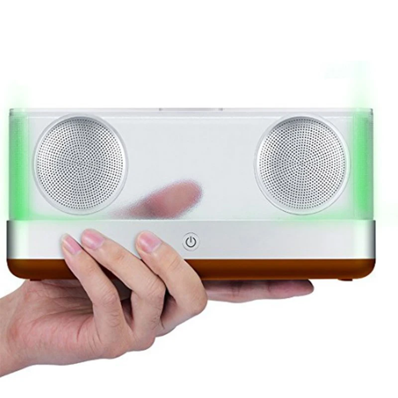 W king портативная bluetooth колонка прозрачная домашняя система Bluetooth Колонка 4 2 с TF 20