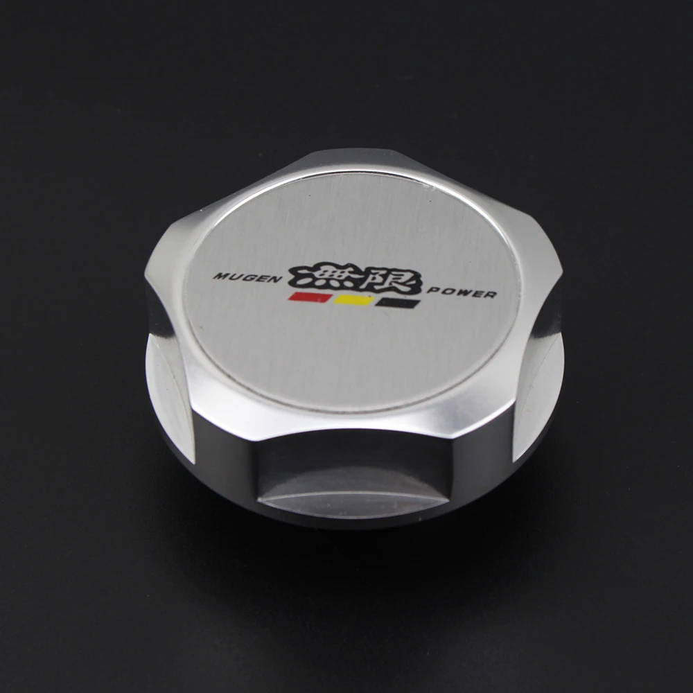 MUGEN power Racing Алюминиевый Масляный колпачок для двигателя крышка бака для Honda Civic Fit City Accord CR-V XR-V Vezel Odyssey