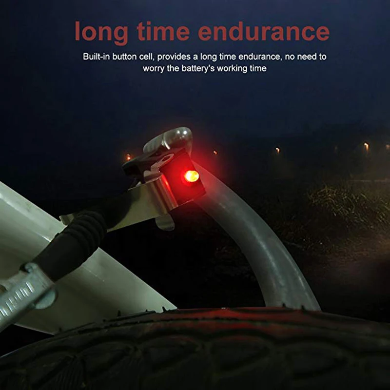 Водонепроницаемый мини-стоп-сигнал для велосипеда задний фонарь Аксессуары