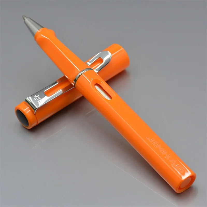 JINHAO 599 классические Шариковая ручка для школы офиса письменные принадлежности Роскошные шариковые ручки для делового подарка A5 - Цвет: orange