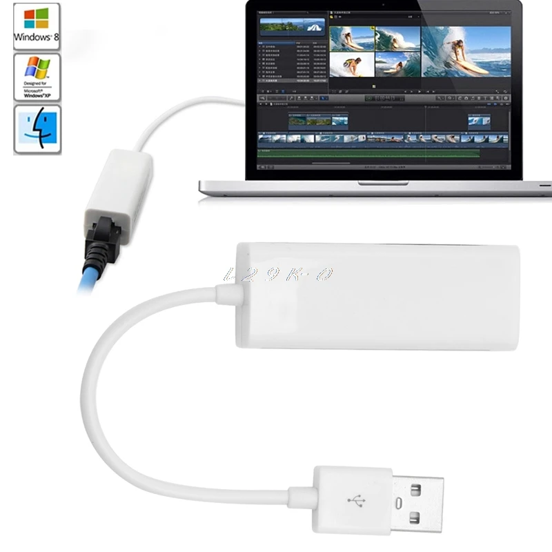 USB 2 0 к RJ45 Lan сетевая карта Ethernet адаптер 10/100 Мбит/с для Mac OS Android планшетный ПК Laptpo Win 7