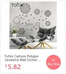 Tofok в горошек милый кролик мультфильм стикер на стену мебель холодильник Ambry наклейки 25*25 см ПВХ Граффити стикер