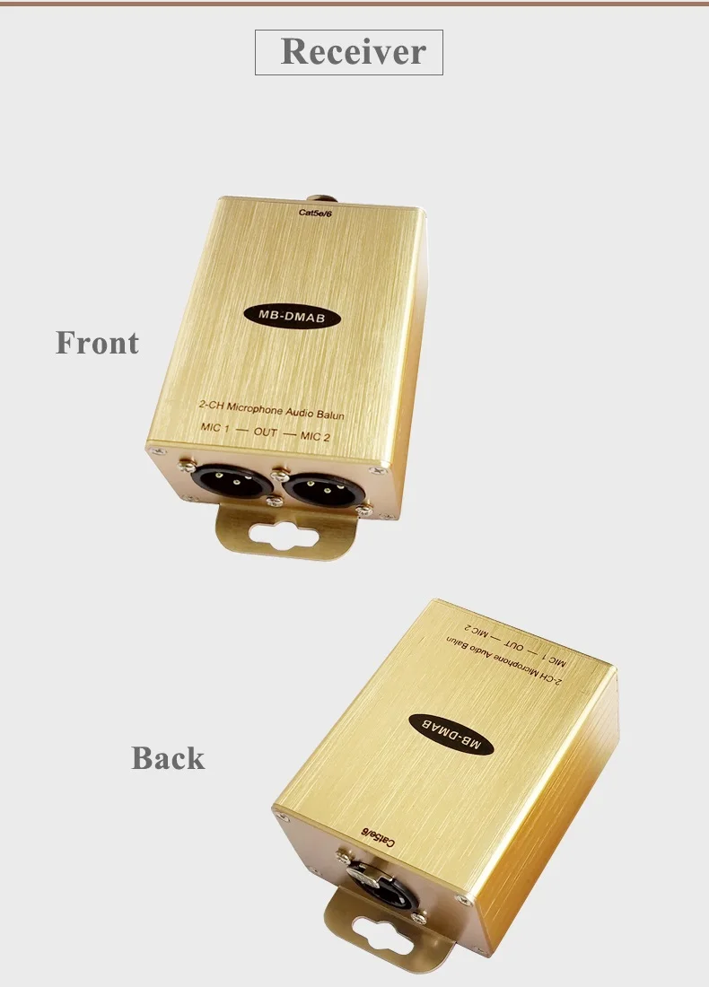 48V Phantom power микрофон для Cat5 адаптер phantom Mic Snakes to Cat5/6 конвертер записывающий микрофон snake Adapter