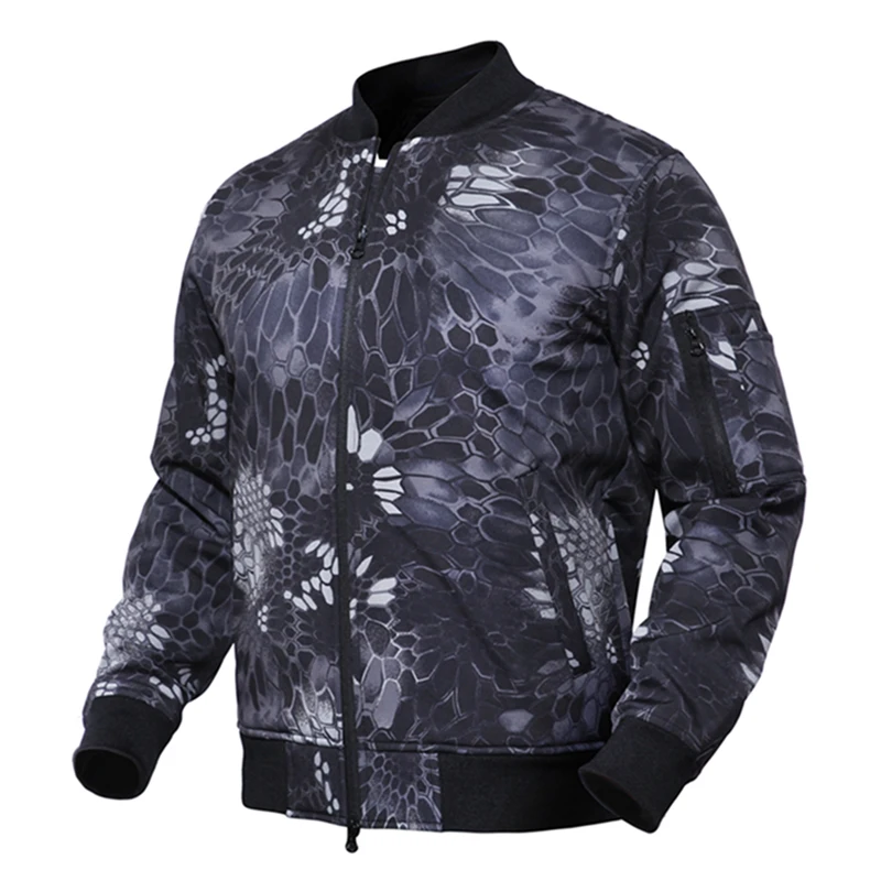 Мужские куртки бомберы новинка 2018 тактические Softshell камуфляжные