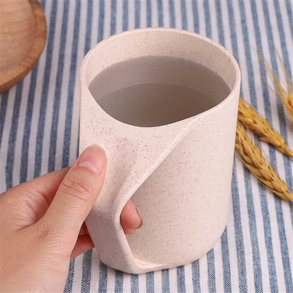 Кофе Воды пшеничной соломы круглый здоровый PP питьевой воды для бутылки сок