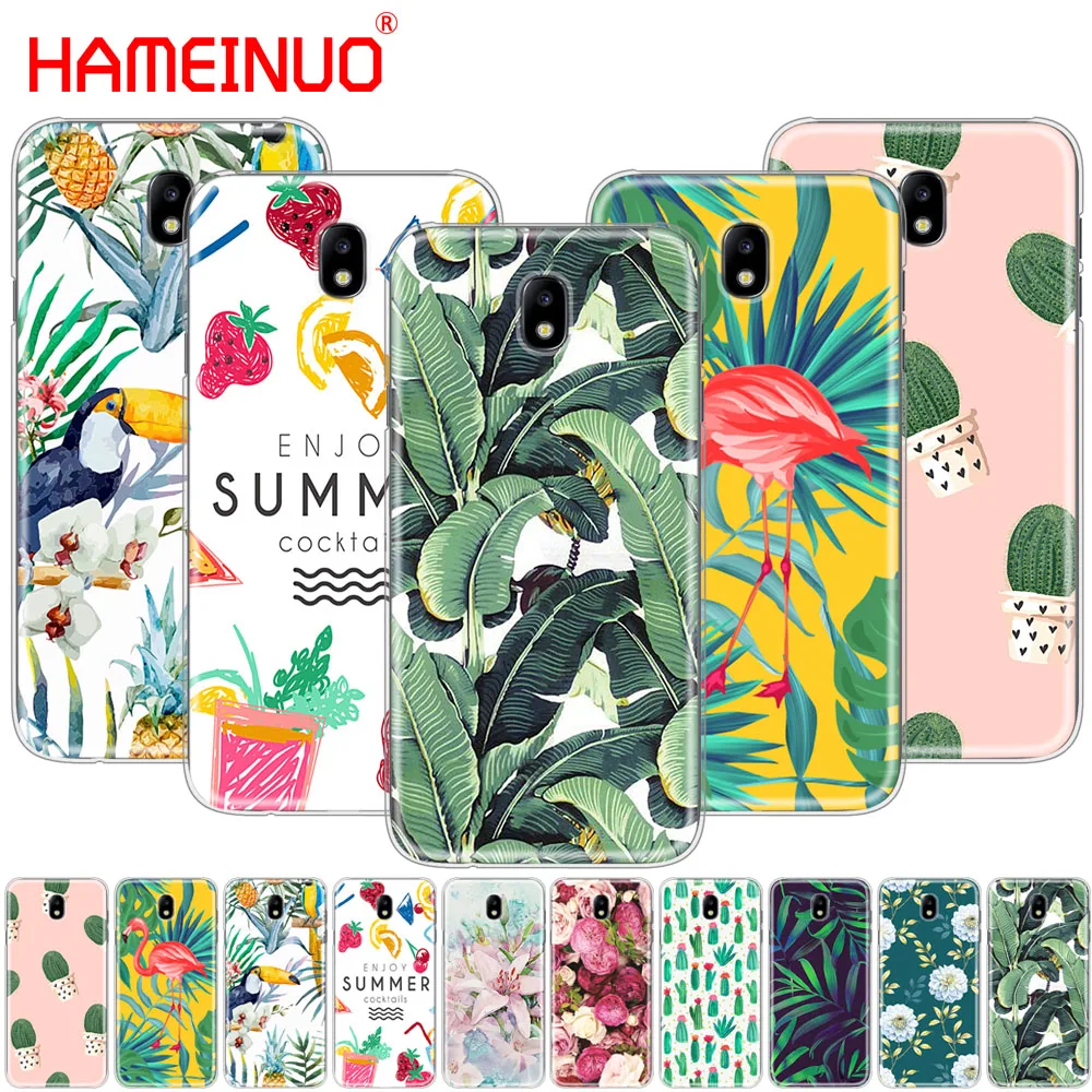 HAMEINUO цветок маргаритки растения Фрукты кактус чехол для телефона Samsung Galaxy J3 J5 J7 2017