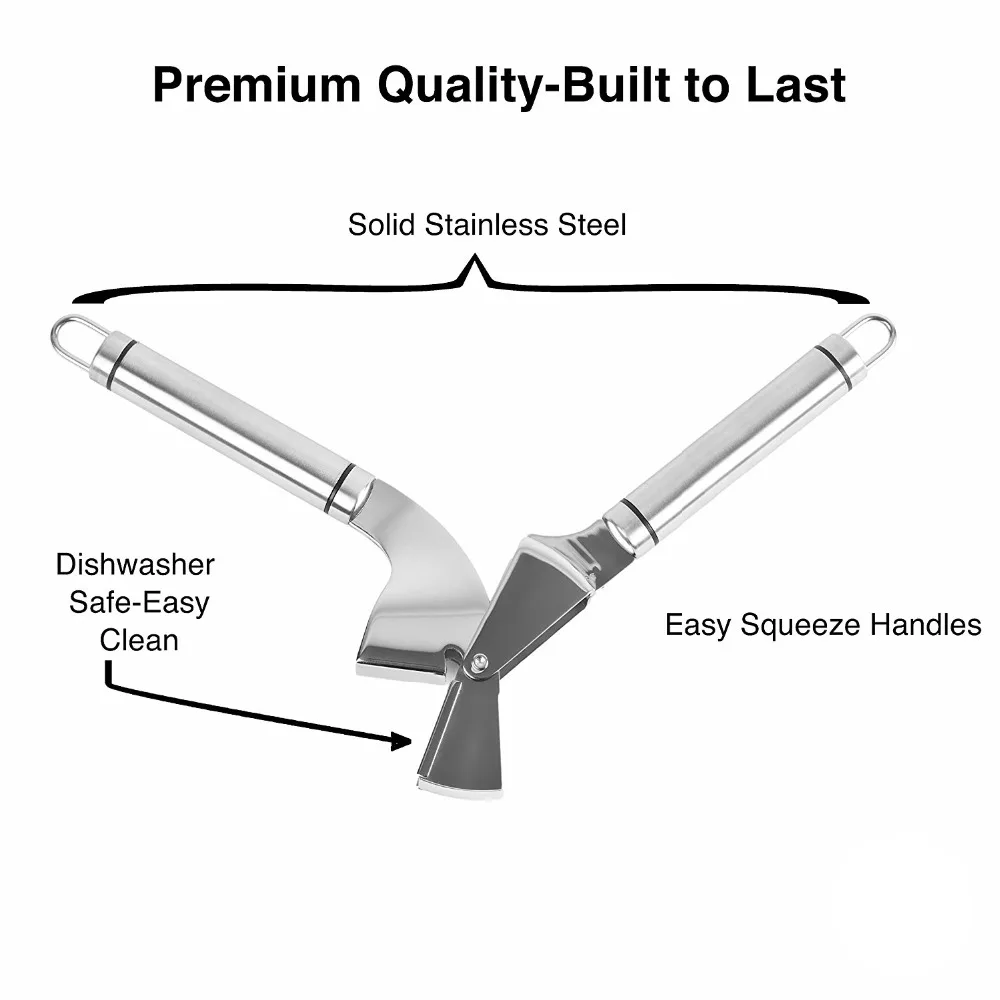 Чеснок Пресс и нож. Продается в элегантный Нержавеющая сталь мясорубки