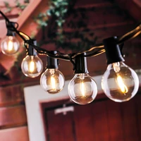 holiday light g40 led wedding light globe string lights hanging 1w vintage bulbs ip44 patio lights chritmas decoration