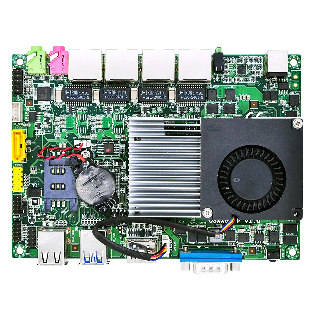 4 гигабитные Nics 3," Промышленные материнские платы Q4210YG4-P процессор 3M кэш-памяти, до 1,9 ГГц, функция 3g/4G, маршрутизатор Pfsense