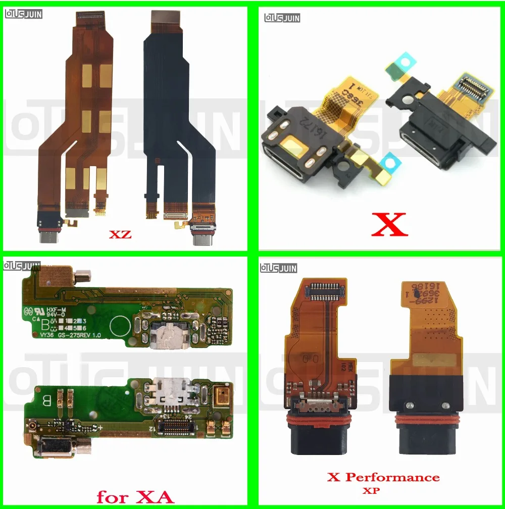 1 шт. оригинальный usb-разъем для док-станции зарядный порт гибкий кабель Sony Xperia X XA