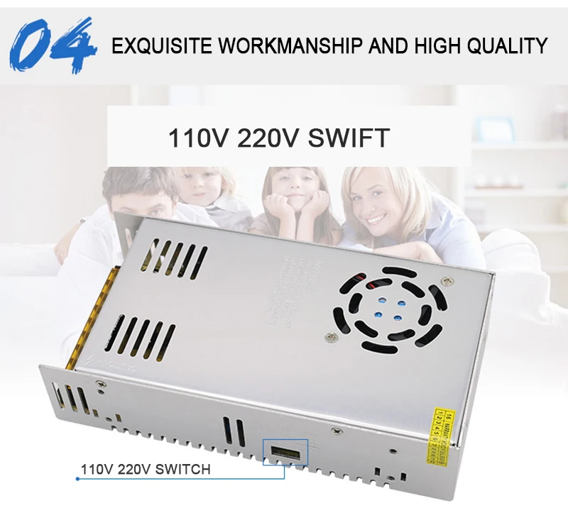 JC Мощность AC1110 220 В к DC 12 В 30A 260 Вт Напряжение трансформатор переключатель Питание для светодио дный полосы светодио дный управления светодио дный переключатель светодио дный дисплей