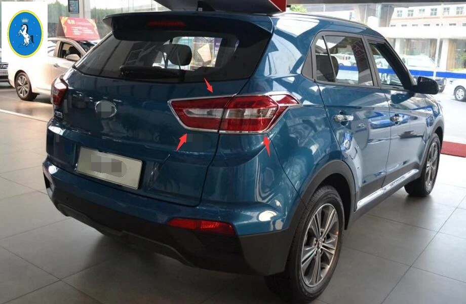 Yimaautotrims авто аксессуары задние фонари лампы украшение крышка отделка 4 шт ABS для