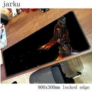 Коврик для мыши dark souls геймер 900x300 мм коврик для мыши notbook большой игровой коврик для мыши большой коврик для мыши locrkand компьютерный коврик для мыши