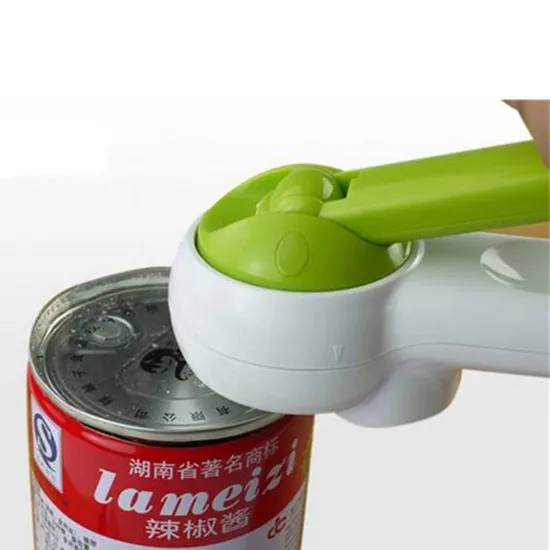 

1 Pcs Bottle Opener Kitchen Tools Multifunctional Presser Slicer Practical White Bottle Opener Creative Practical Can Opener