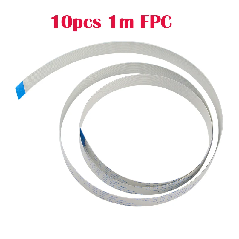 10 шт. Raspberry Pi 4B Камера FFC кабель 15pin 1 м ленты FPC плоский провод для 4 модели B/3B +/3B