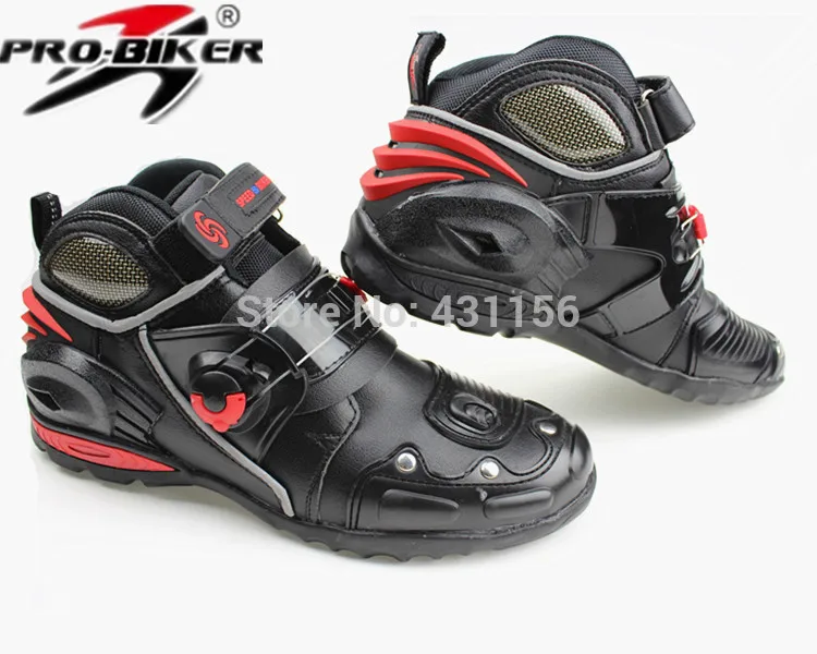 Мотоцикл Сапоги Pro байкер СКОРОСТЬ Байкеры Moto Racing Мотокросс Обувь Размер