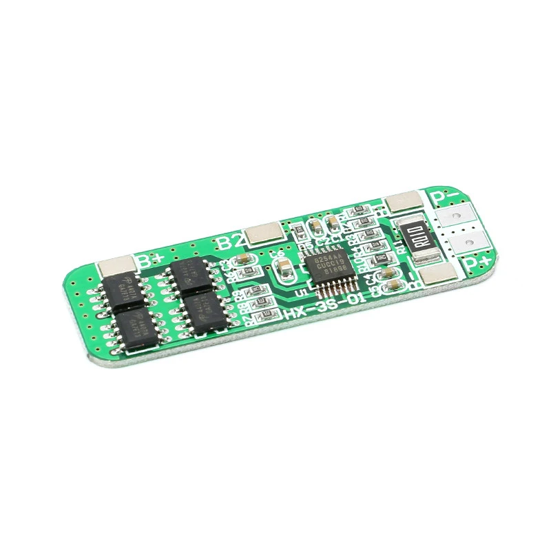 3 S 12V BMS 18650 батарея печатная плата для зарядного устройства модуль 18650 12,6 V 6A bms литий-ионный аккумулятор Защитная плата 3 S зарядное устройство электронный DIY