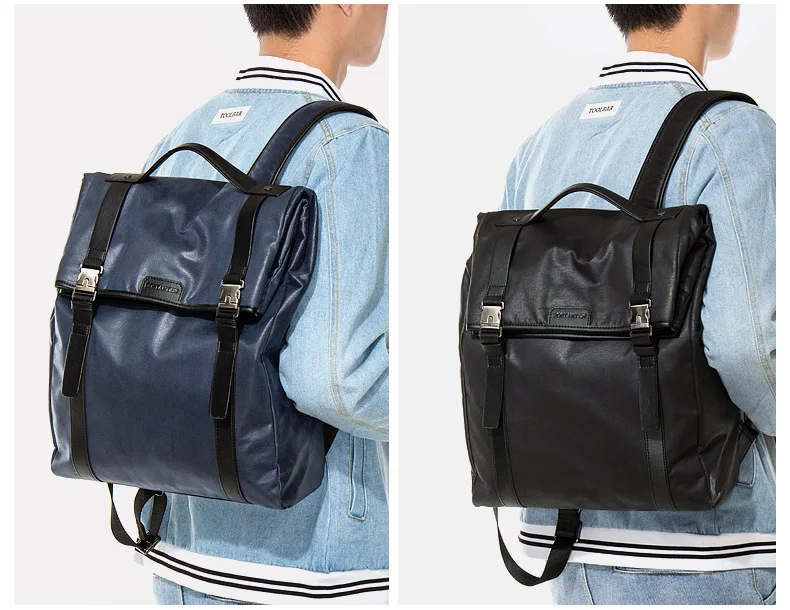 Новый урожай рюкзак мода холст отдыха и путешествий школьные сумки мужская