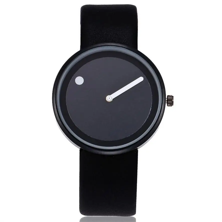 Кварцевые наручные часы Reloj Mujer простые уникальные женские часы с кожаным ремешком роскошные часы для влюбленных наручные часы Relogio Masculino - Цвет: C