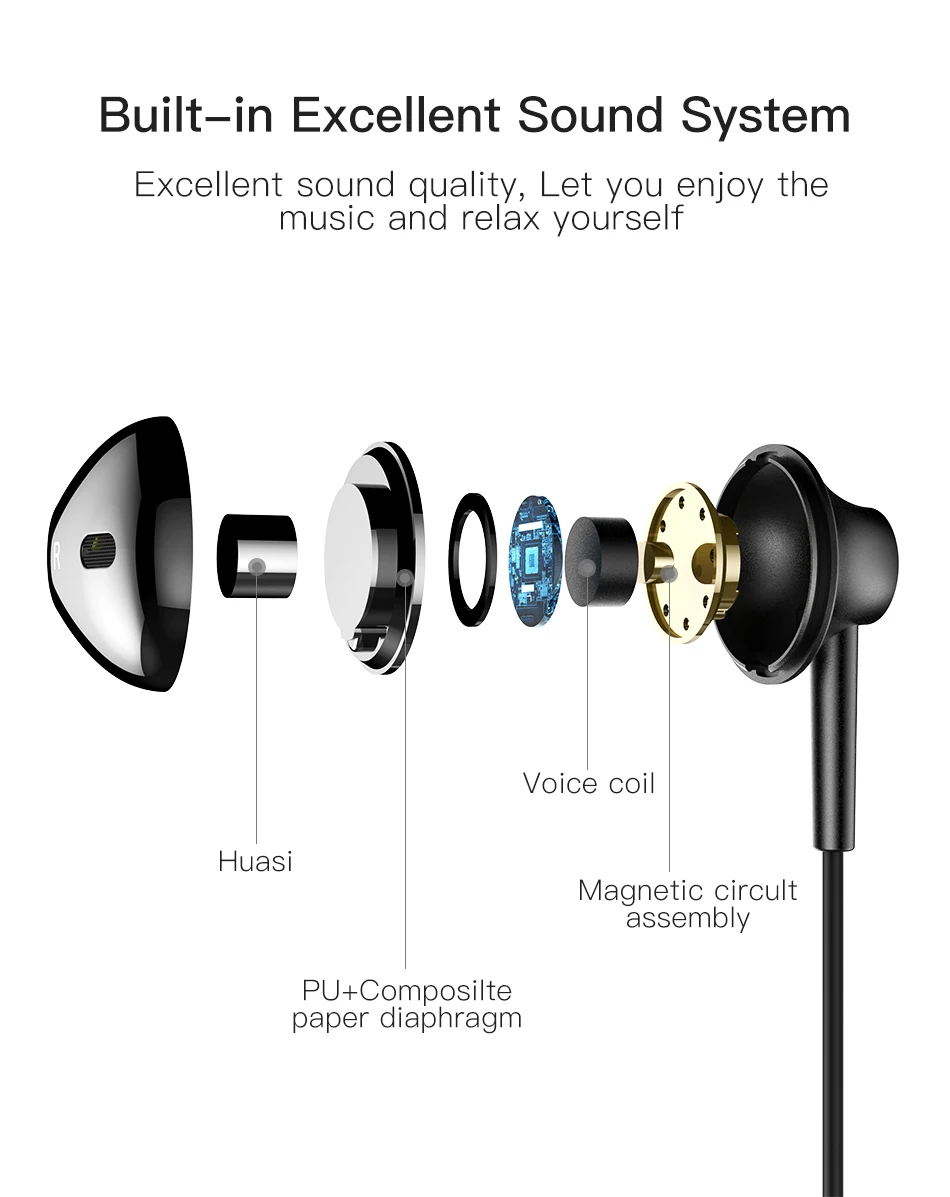ACCEZZ type C магнитные наушники зарядка Aapter для Xiaomi Mix2s samsung huawei P30 P20 телефон зарядное устройство прослушивание наушники-вкладыши