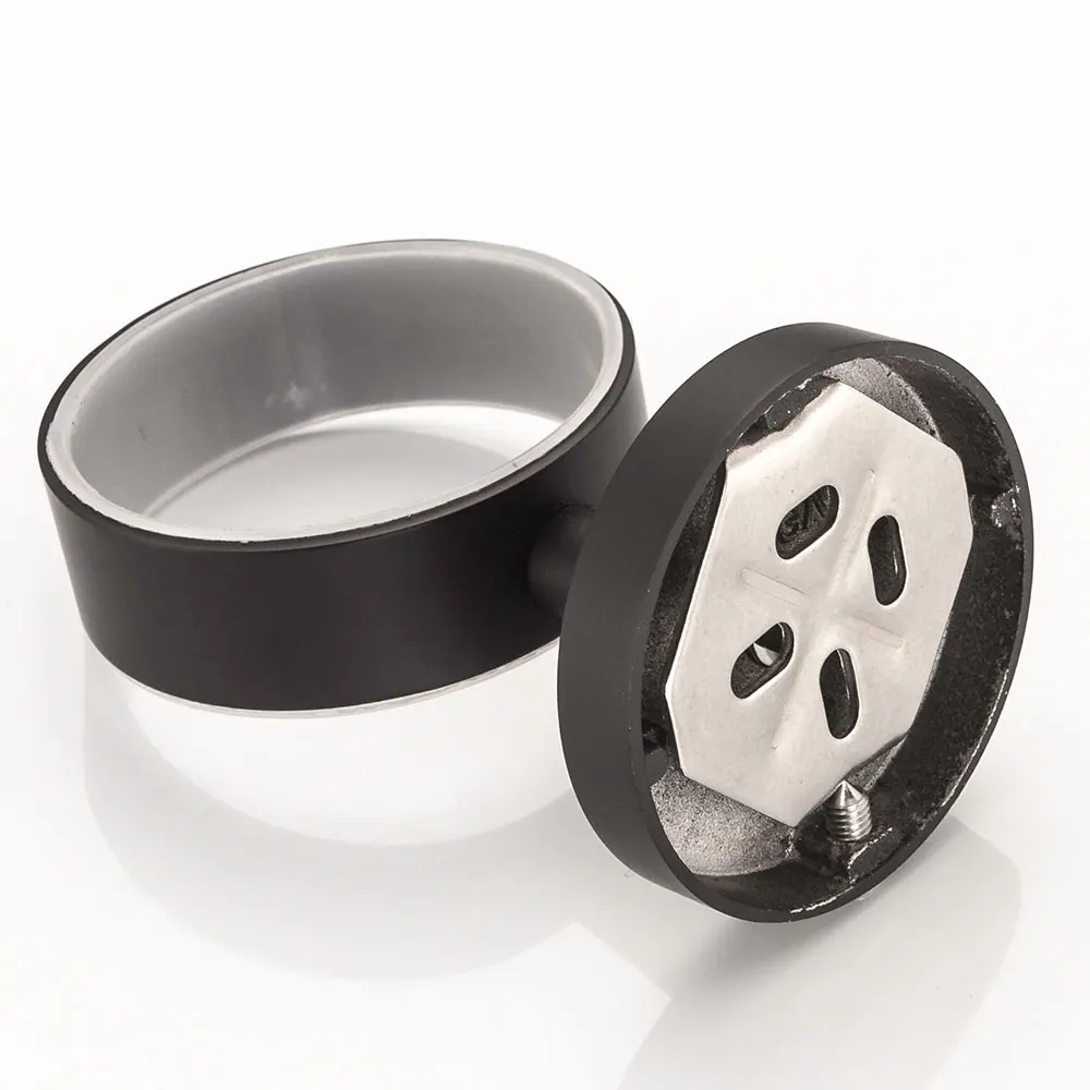 Matte Black Single Toothbrush Glass Cups Holder SUS 304 Stainless Steel Toorhbrush Cup Holders Bathroom Accessories |