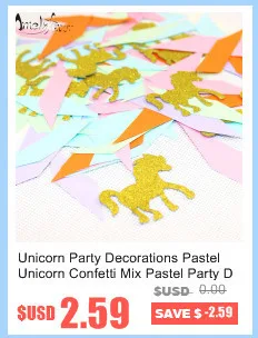 Rainbow Unicorn пользу конфеты коробка Подарочная коробка кекс поле девочки; дети День рождения поставки розовый украшения событие для вечеринок