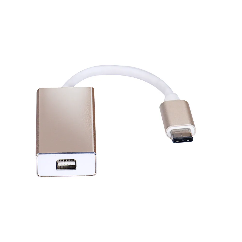 Для Macbook USB 3 1 Type C к Mini DisplayPort DP 1080P HDTV Кабель-адаптер для Surface Pro 4/Новый Chromebook Pixel Type-C