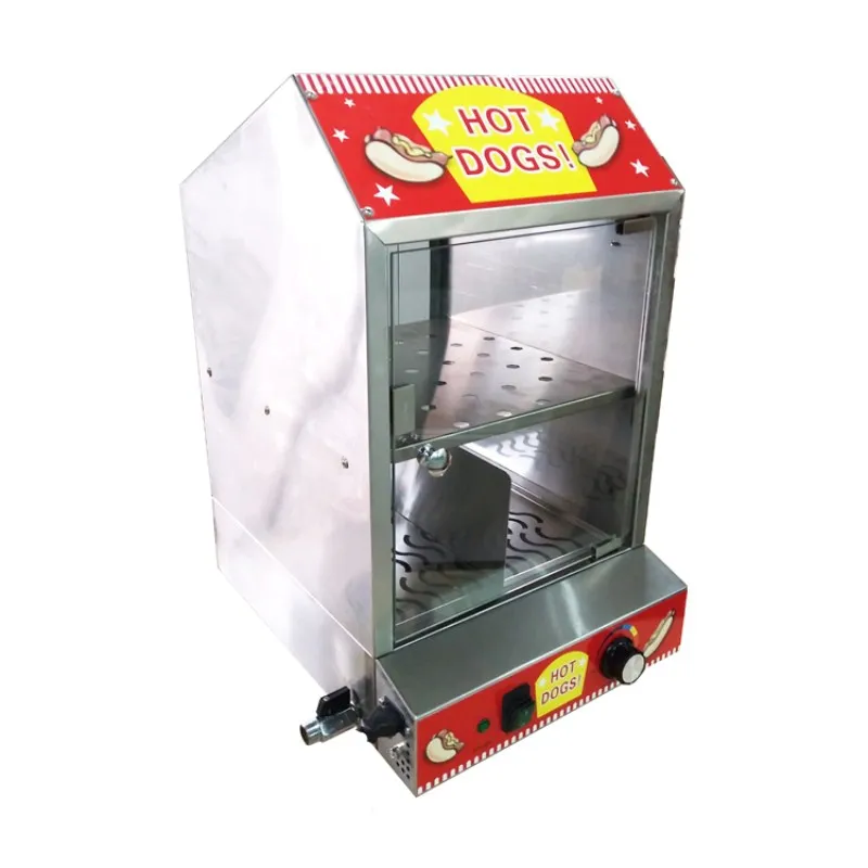 UK Stock Hot Dog Display Electric Food Warmer Stainless Steel Cabinet Showcase | Бытовая техника