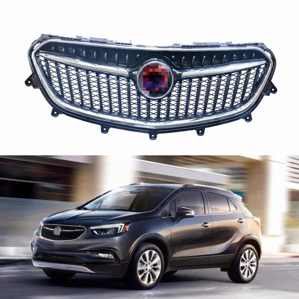 1 шт. Передняя Верхняя решетка хромированная новая для Buick Encore 2017 2018|Гоночные