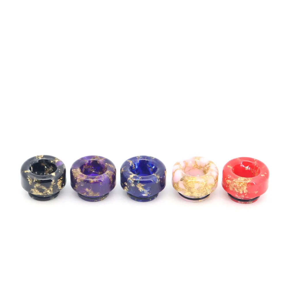 

1PCS colorful elektronik sigara vape accessories Resin 810 drip tip mouthpiece for tfv12 prince rda rta atomizer