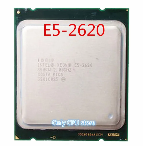 Процессор Intel ЦП Xeon E5-2620 e5 2620 SR0KW 2 0 ГГц 6-ядерный 15M LGA2011 E5 с возможностью работы |