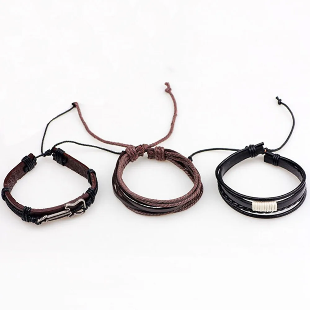 Браслеты и браслеты мужские кожа 2018 Pulseira Masculina изделия шарма Bileklik Pulseiras бойфренд