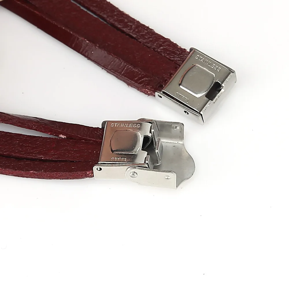 Gnova женские часы из искусственной кожи черный Рисунок сердце очарование тройной