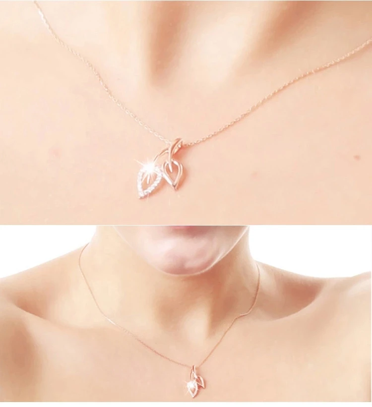 Вечнозеленая любовь наша не имеет зимних ожерелий ожерелье из циркония с