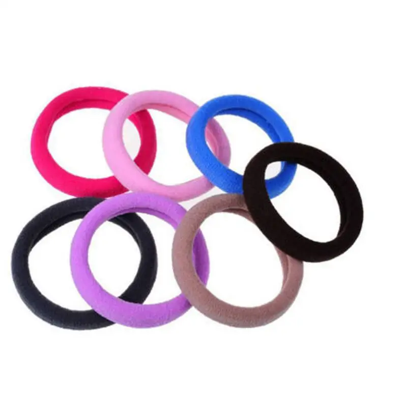 300pcs/lot Candy Color Hair Holders High Quality Rubber Bands Elastics Girls Accessories Women Rope |