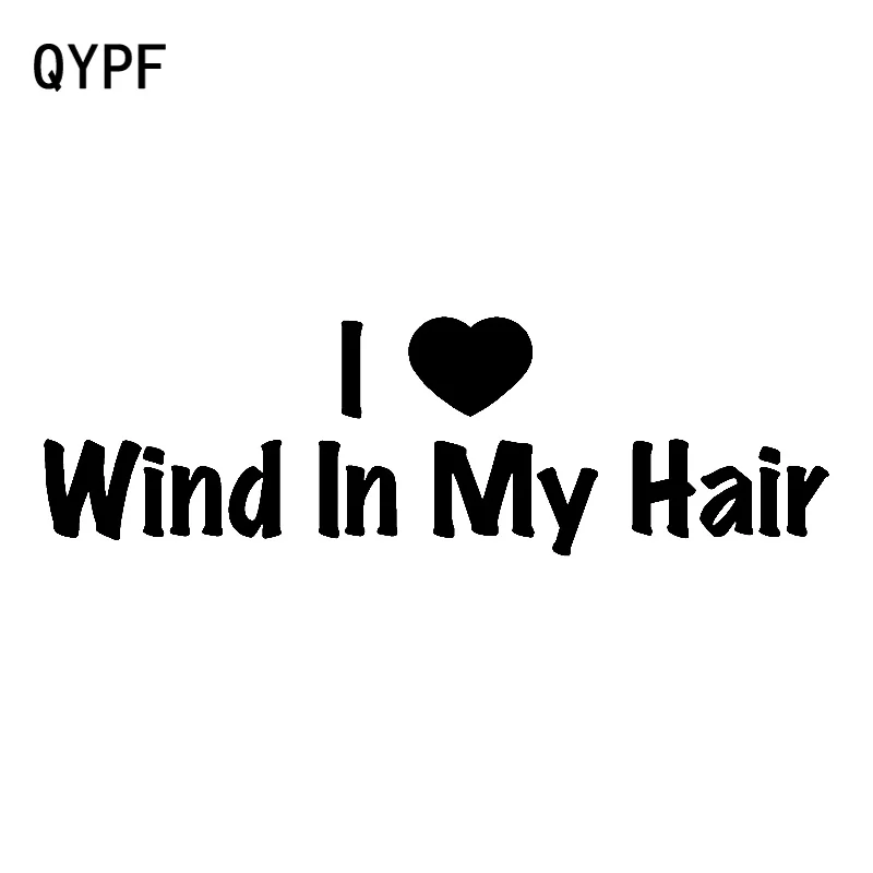 QYPF 17 9 см * 5 4 изысканное Слово I Love Wind In My Hair бесконечная невинность Корейская