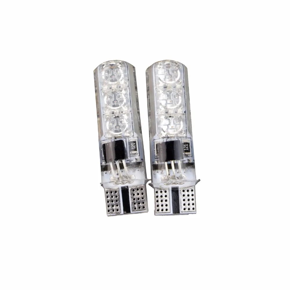 4 шт. автомобисветильник светодиодсветодиодный лампы GEETANS T10 W5W 5050 SMD 12 в RGB|rgb interior