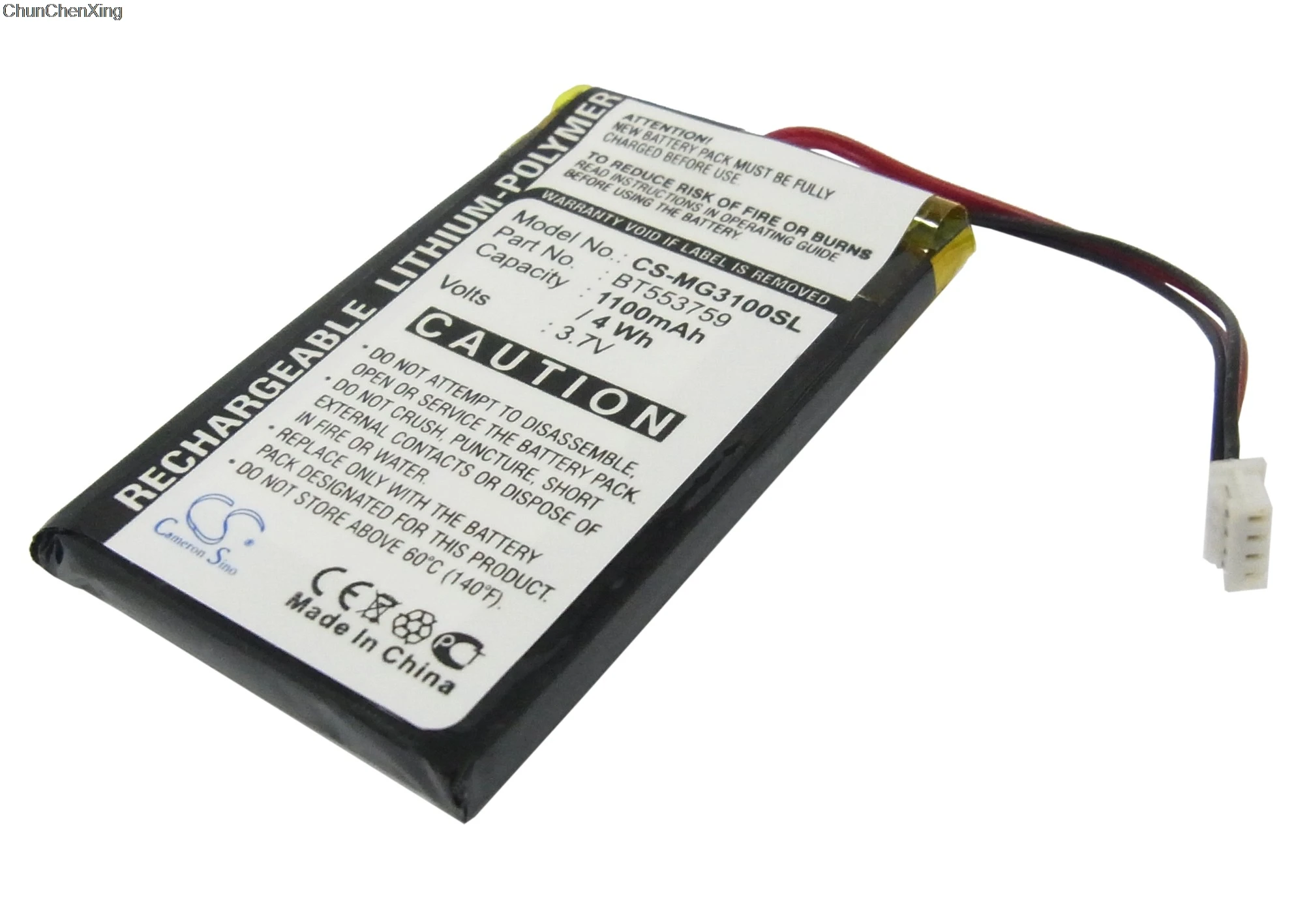 Аккумулятор Cameron Sino 1100 мАч BT553759 для тайфуна MyGuide 3100|Цифровые аккумуляторы| |