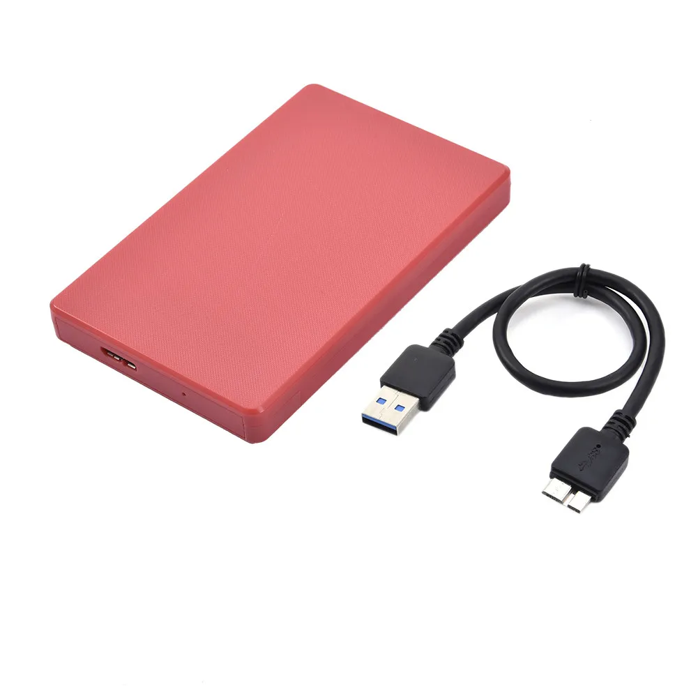2," HDD чехол USB3.0 SATA3.0 жесткий диск Корпус для внешнего жесткого диска 6 Гбит/с Поддержка неограниченной памяти HDD/SDD UASP протокол