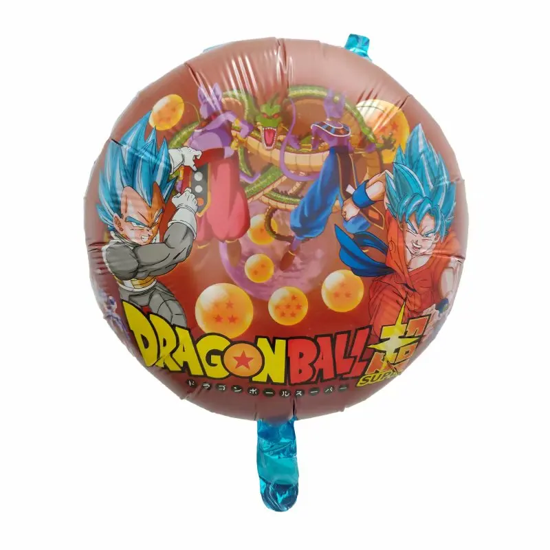 50 шт. 18 дюймов Dragon Ball Sun Wukong из алюминиевой фольги, Ксеноновые шары, Мультяшные шары, украшения для дня рождения, Детские шары, игрушки
