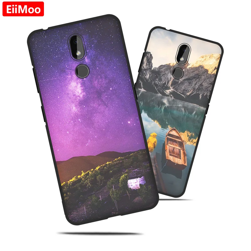 EiiMoo силиконовые чехлы для телефонов Nokia 3 2 модный матовый мягкий чехол из ТПУ Nokia3.2