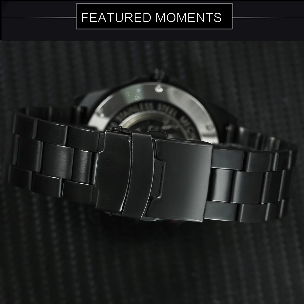 Часы наручные WINNER Мужские механические модные спортивные брендовые Роскошные