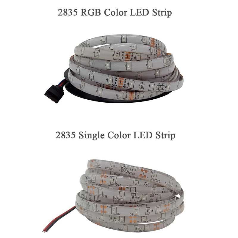 Homixs RGB Светодиодные ленты Light 2835/3528smd гибкий свет белый/розовый цвет светодиодный