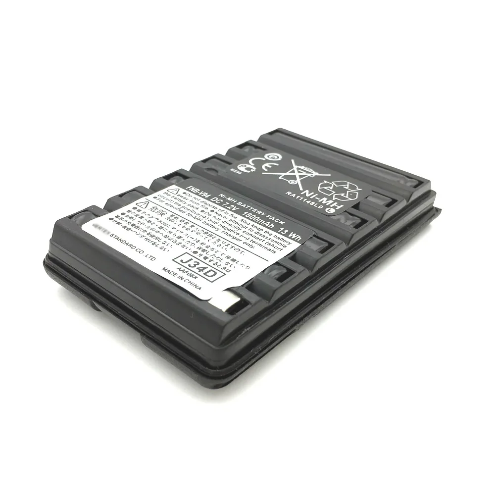 10 шт. FNB V94 Ni MH аккумулятор 1800 мАч реальная емкость для Vertex VX 160 168 210 218 YAESU 400 418 FT 60R|yaesu