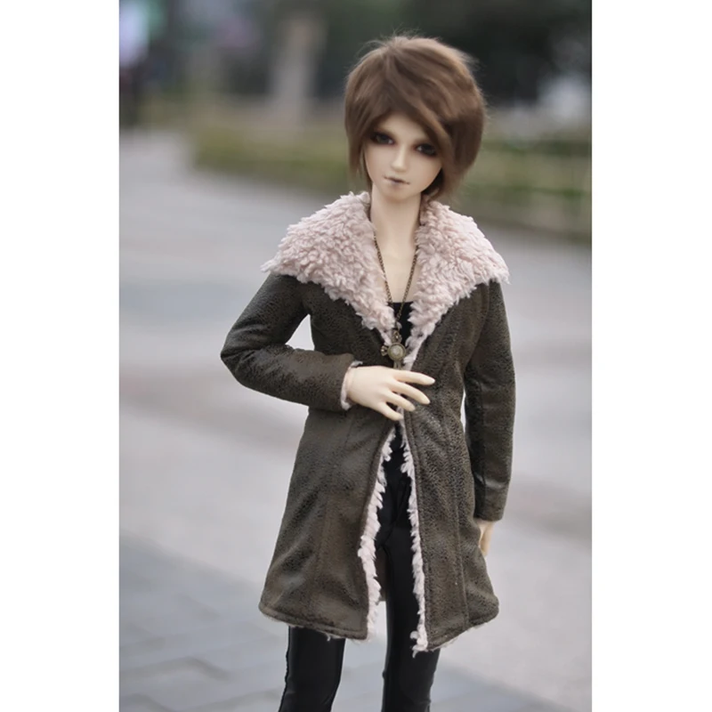 BJD коричневое длинное пальто верхняя одежда для мужчин SD17 70 см высота DK DZ AOD DD MSD