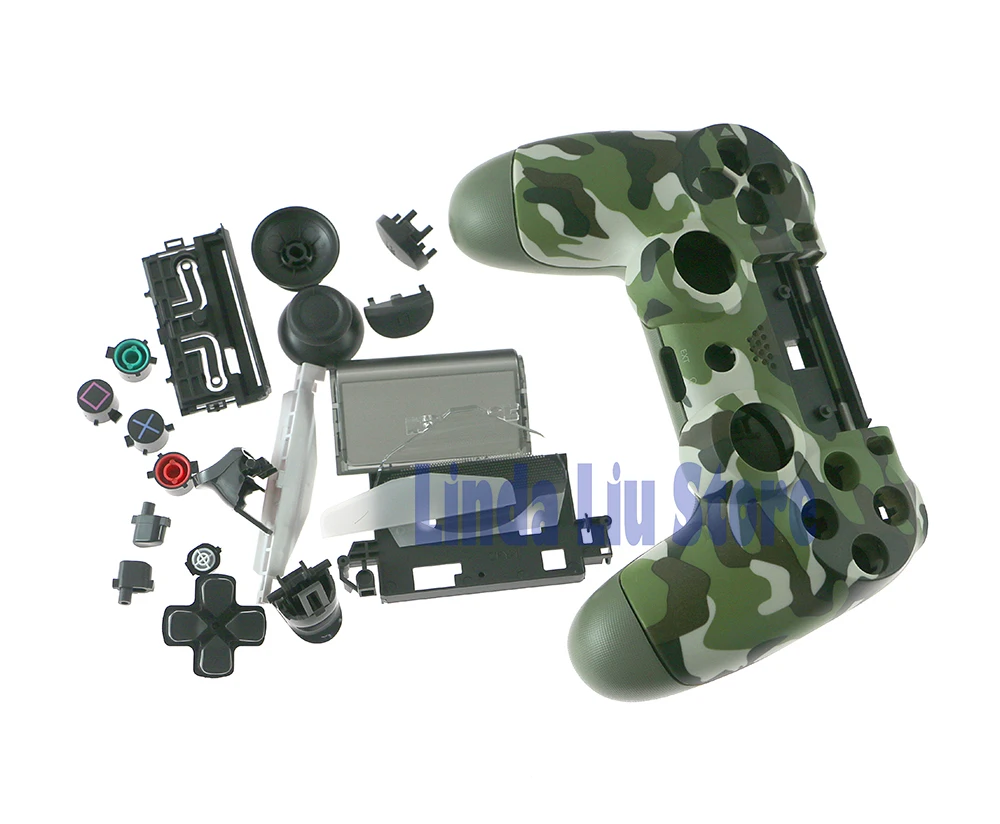 Передний чехол для Sony PS4 PlayStation 4 Pro 0 JDS 040 контроллера камуфляжный 2 комплекта|buttons