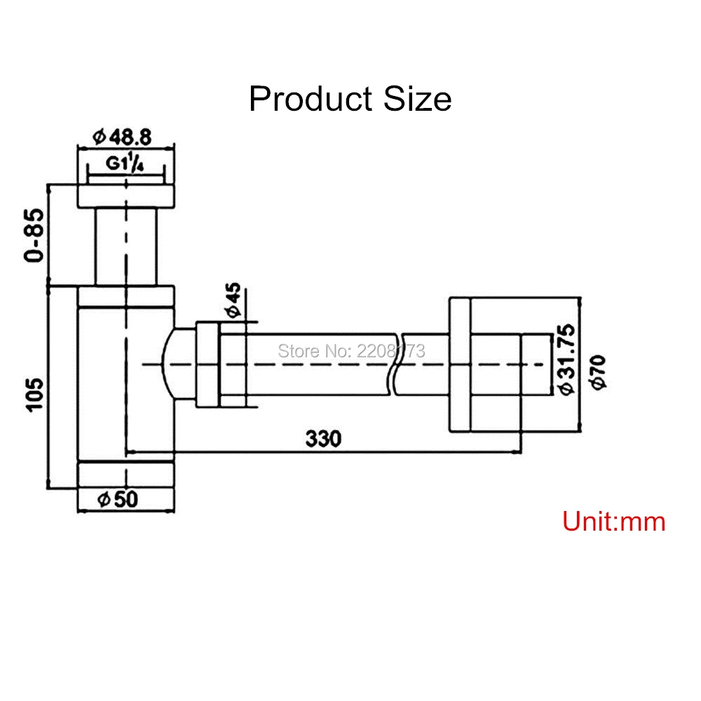 Настенная ловушка роскошная высококачественная латунная круглая золотая сифон