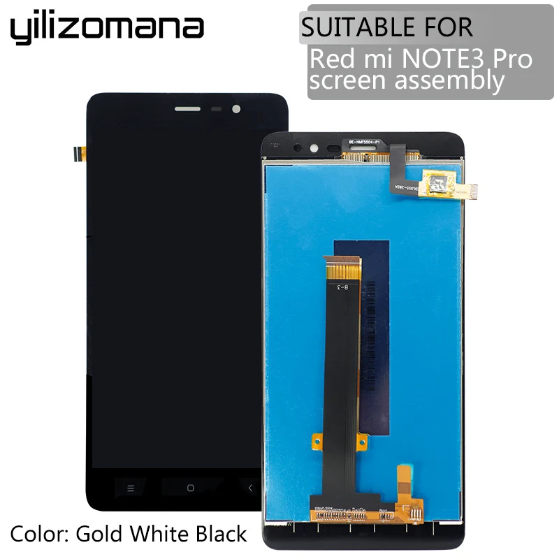YILIZOMANA Original Replacement LCD Display+Digitizer Touch Screen Assembly with Frame For Xiaomi Redmi Hongmi Note 3 Pro+Tools | Мобильные