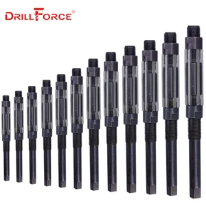 1 шт. регулируемые ручные развертки HSS размерный ряд легированная сталь развертка ручной станок режущие инструменты (10121517192021232526 мм)